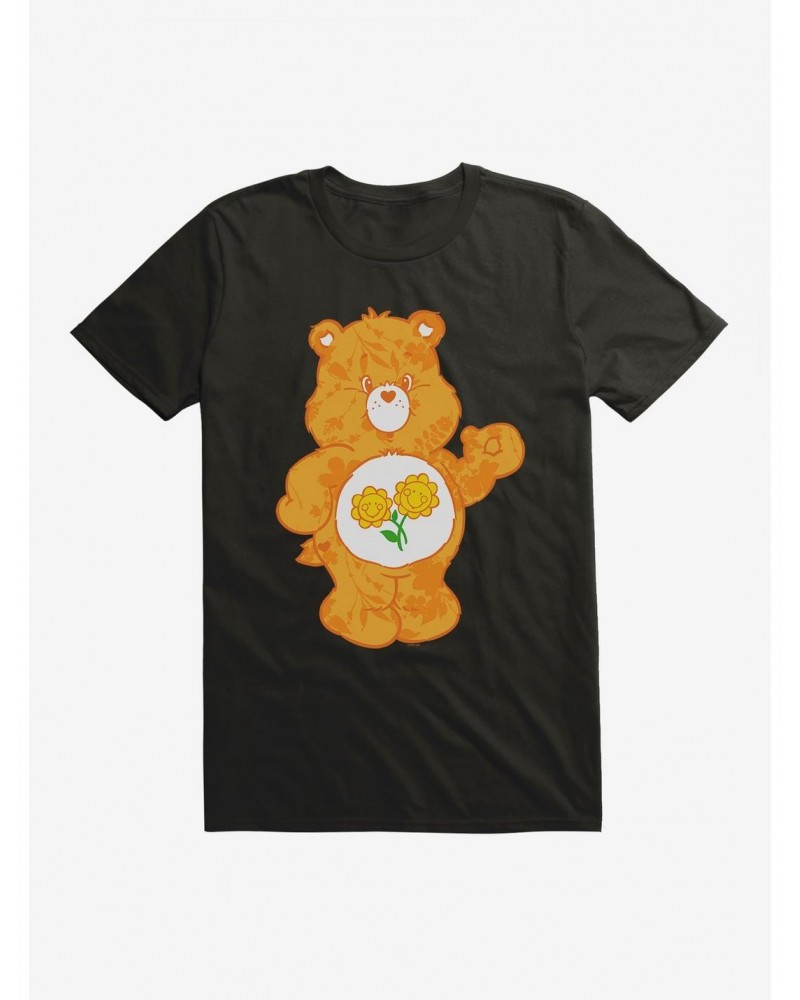 Care Bears Friend Bear Floral T-Shirt $14.82 T-Shirts