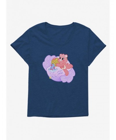 Care Bears Aquarius Bear Girls T-Shirt Plus Size $18.21 T-Shirts