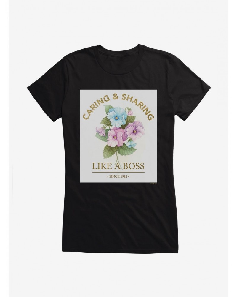 Care Bears Caring And Sharing Bouquet Girls T-Shirt $14.94 T-Shirts