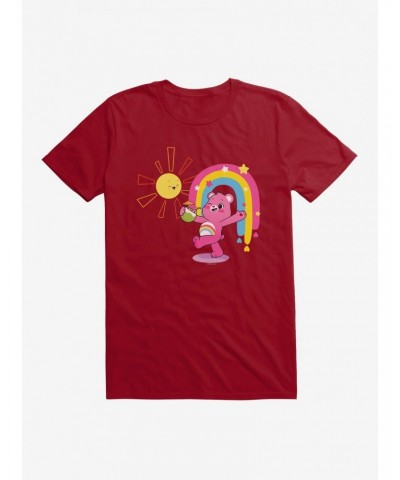 Care Bears Cheer Bear Summer T-Shirt $14.58 T-Shirts