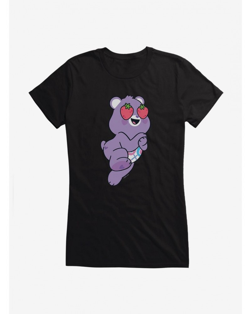 Care Bears Share Bear Strawberry Gaze Girls T-Shirt $16.19 T-Shirts