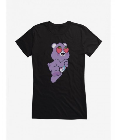 Care Bears Share Bear Strawberry Gaze Girls T-Shirt $16.19 T-Shirts