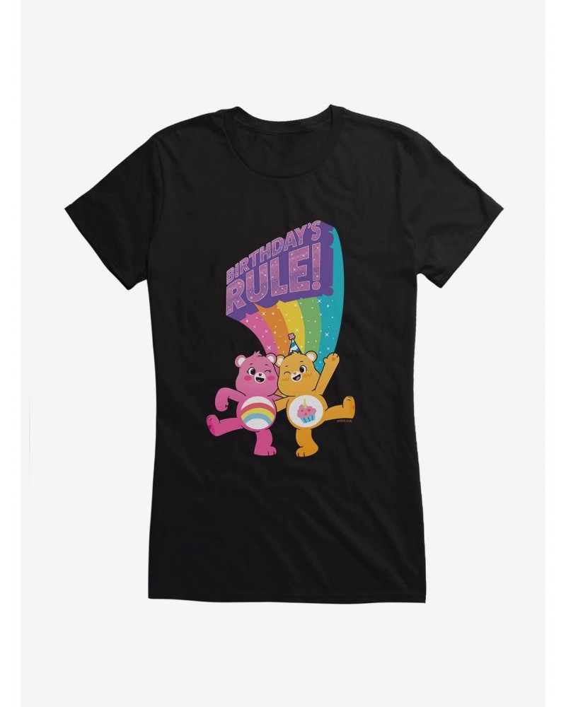 Care Bears Birthday's Rule Girls T-Shirt $15.19 T-Shirts