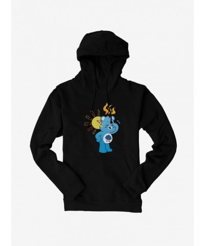 Care Bears Grumpy Hot Sun Hug Hoodie $26.94 Hoodies