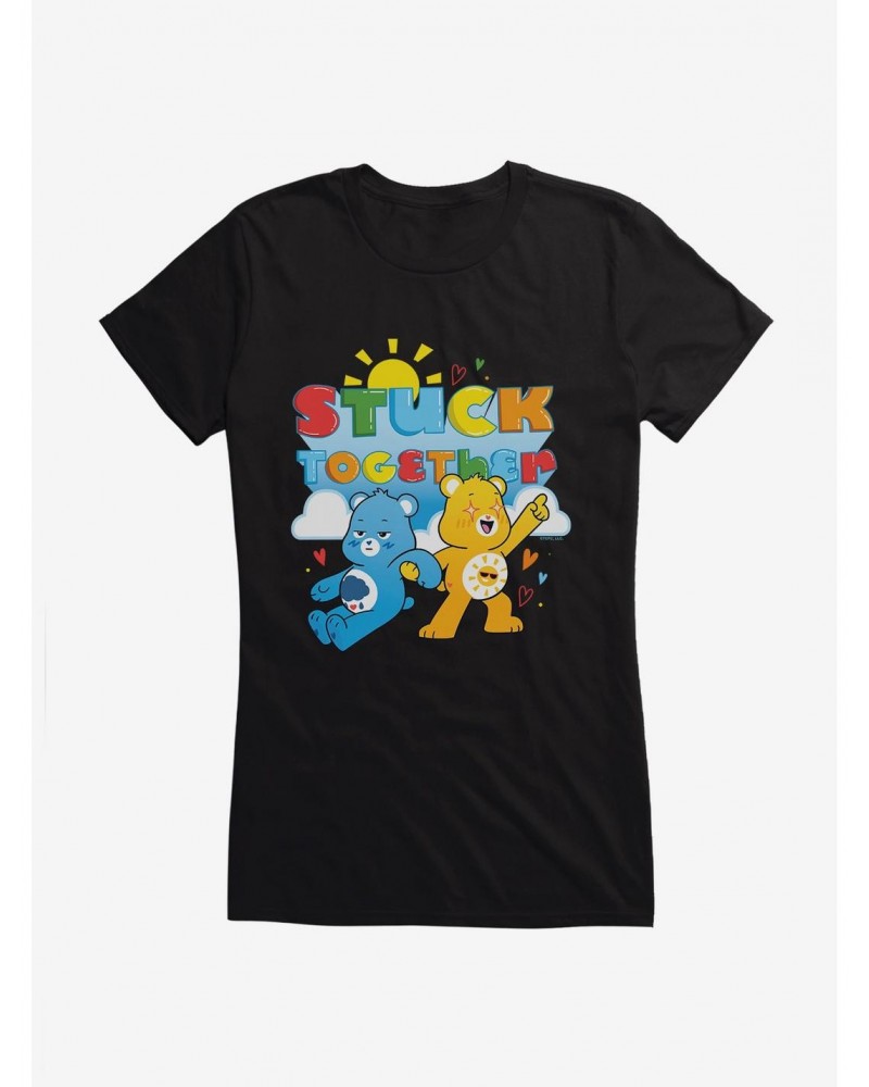 Care Bears Stuck Together Girls T-Shirt $14.94 T-Shirts