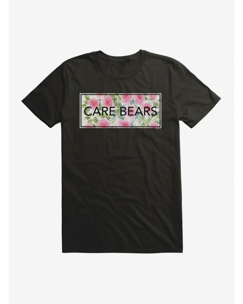 Care Bears Bold Floral Script T-Shirt $14.34 T-Shirts