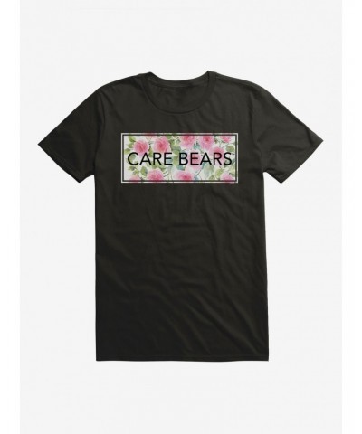 Care Bears Bold Floral Script T-Shirt $14.34 T-Shirts