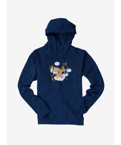 Care Bears Over The Rainbow Hoodie $27.39 Hoodies