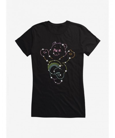 Care Bears Cheer Bear Constellation Girls T-Shirt $15.69 T-Shirts