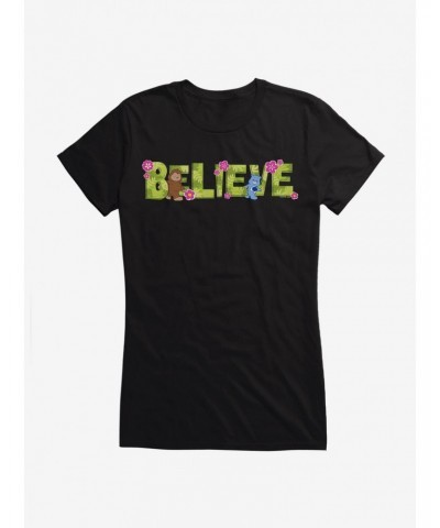 Care Bears Believe Script Girls T-Shirt $15.44 T-Shirts