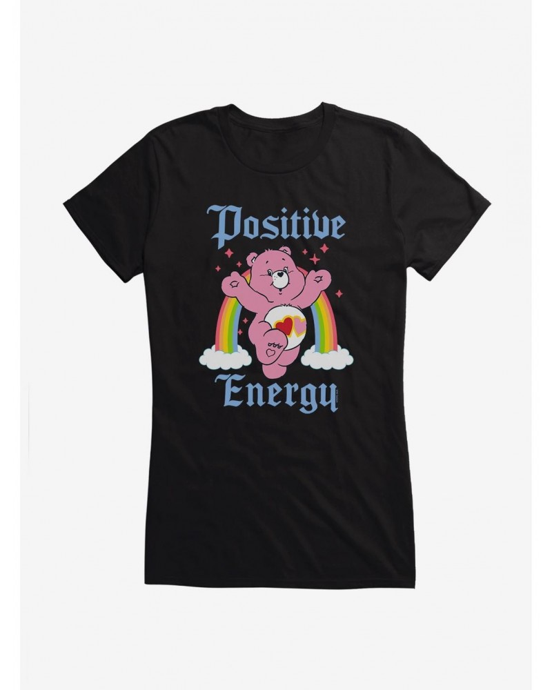 Care Bears Love-A-Lot Bear Positive Energy Girls T-Shirt $16.19 T-Shirts