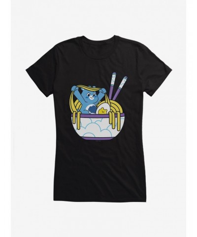 Care Bears Grumpy Bear Noodle Time Girls T-Shirt $15.69 T-Shirts