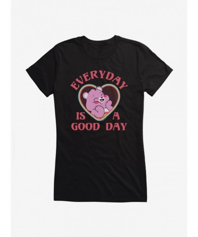 Care Bears Cheer Bear Every Day Is A Good Day Girls T-Shirt $15.44 T-Shirts