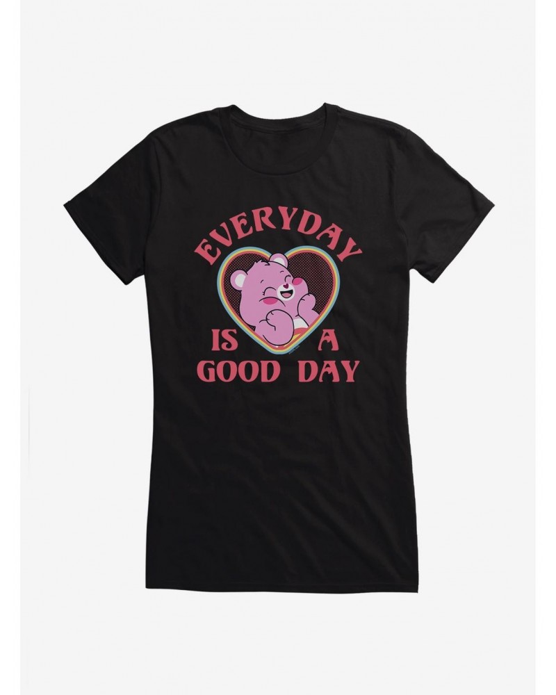 Care Bears Cheer Bear Every Day Is A Good Day Girls T-Shirt $15.44 T-Shirts