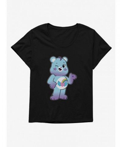 Care Bears Dream Bright Bear Wink Girls T-Shirt Plus Size $17.34 T-Shirts