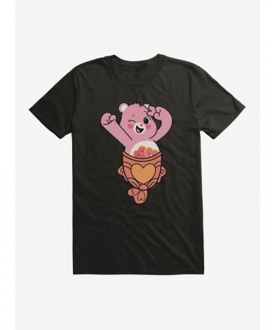 Care Bears Love A Lot Bear Taiyaki Cone T-Shirt $14.58 T-Shirts