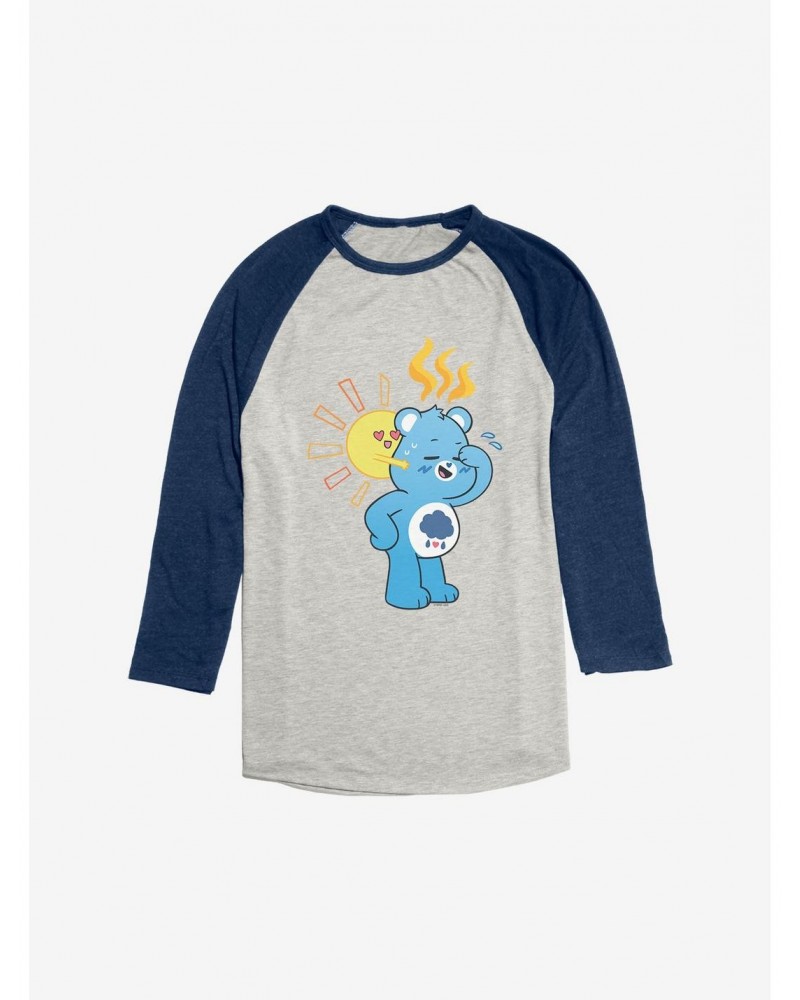 Care Bears Grumpy Summer Love Raglan $18.21 Raglans