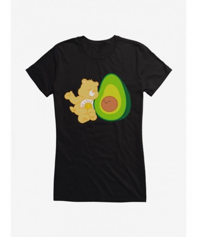 Care Bears Funshine Bear Avocado Girls T-Shirt $15.69 T-Shirts