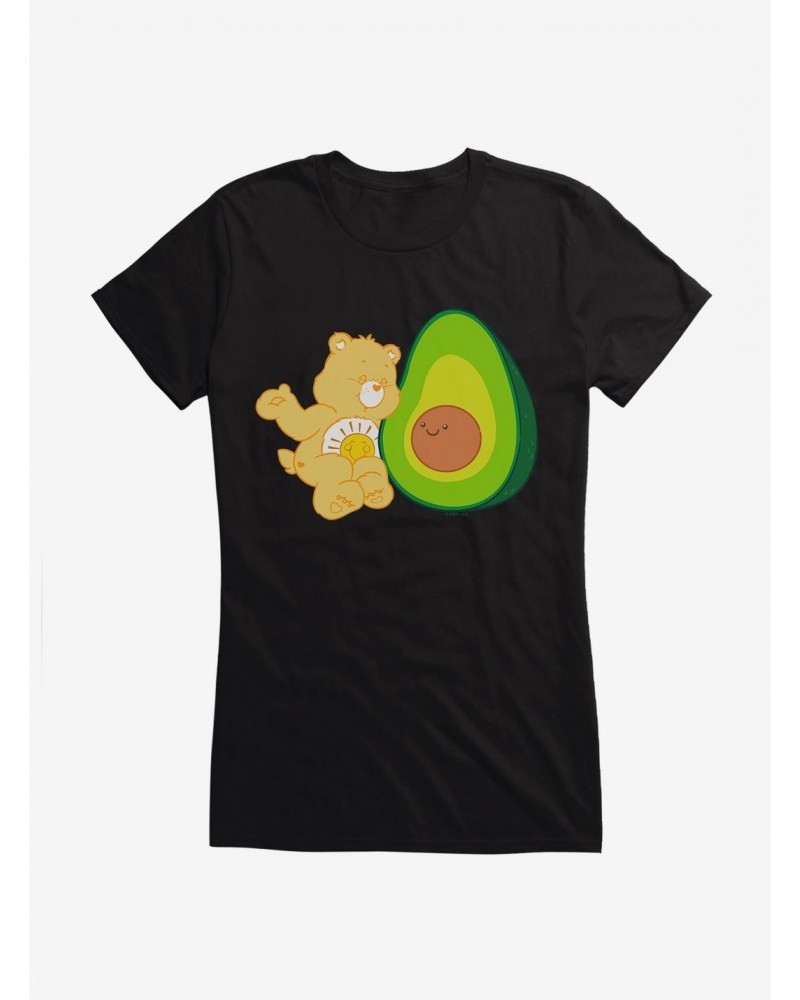 Care Bears Funshine Bear Avocado Girls T-Shirt $15.69 T-Shirts