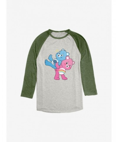 Care Bears Cheer and Grumpy Besties Raglan $18.21 Raglans