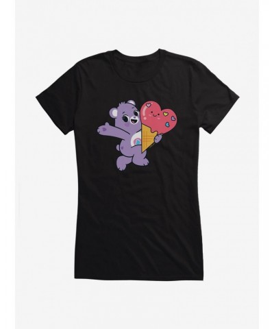 Care Bears Share Bear Ice Cream Girls T-Shirt $15.94 T-Shirts