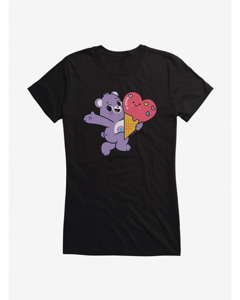 Care Bears Share Bear Ice Cream Girls T-Shirt $15.94 T-Shirts