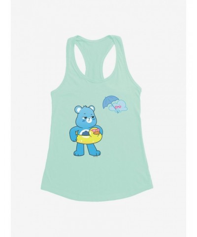 Care Bears Grumpy Summer Girls Tank $15.44 Tanks