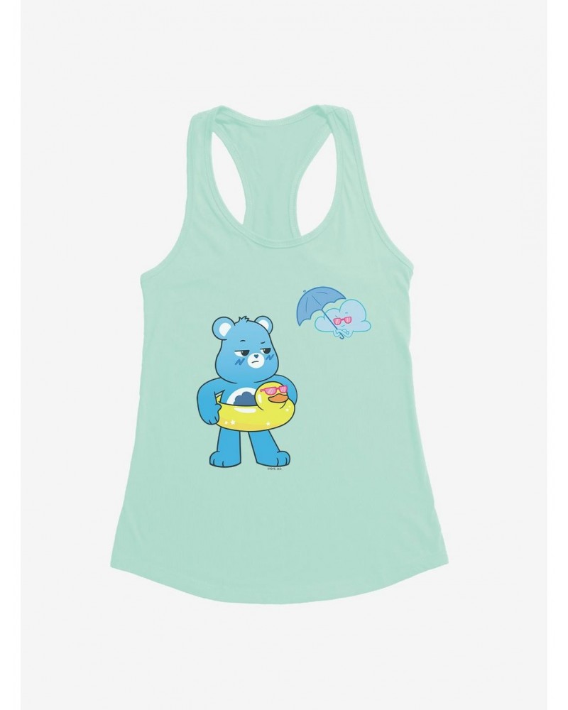 Care Bears Grumpy Summer Girls Tank $15.44 Tanks