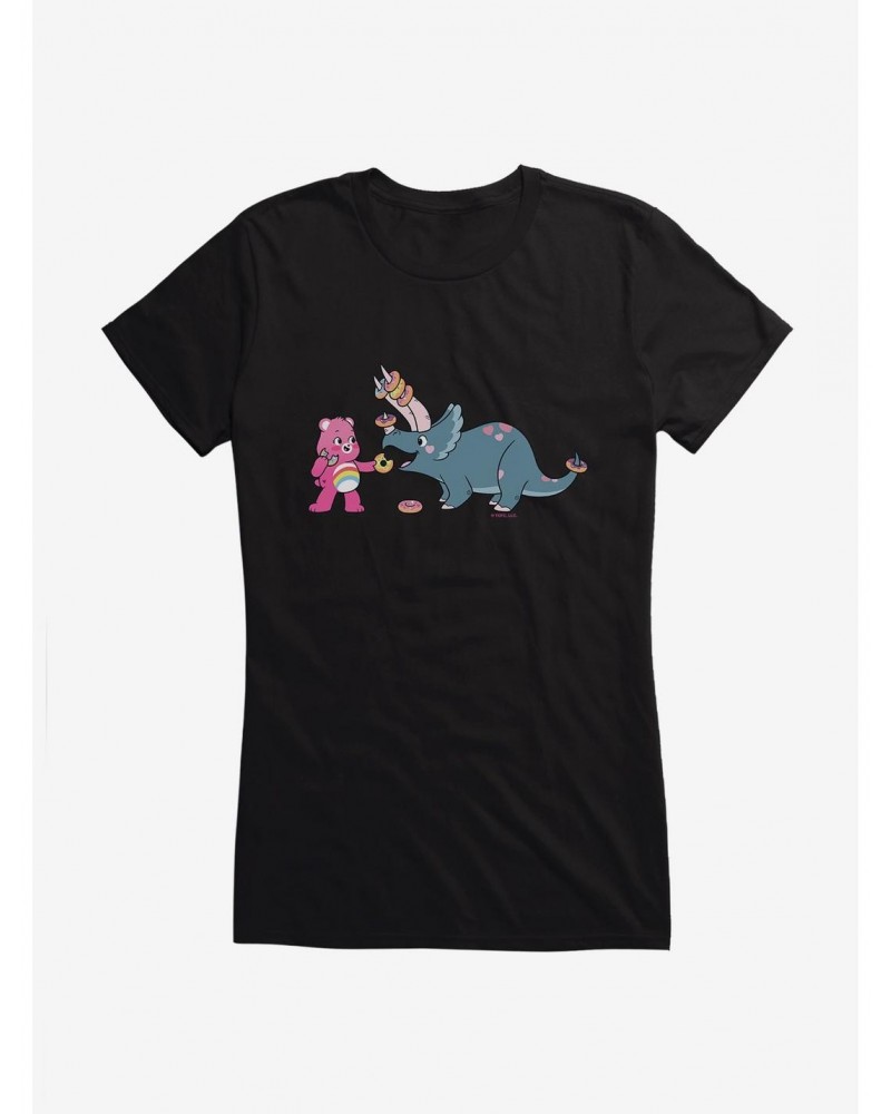 Care Bears Dino Donuts Girls T-Shirt $16.19 T-Shirts