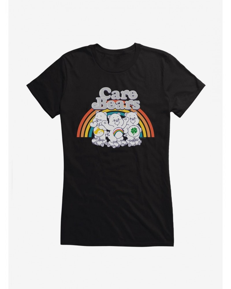 Care Bears Skating Together Girls T-Shirt $14.94 T-Shirts