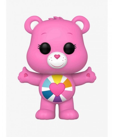 Funko Care Bears 40th Pop! Animation Hopeful Heart Bear Vinyl Figure $8.13 Figures