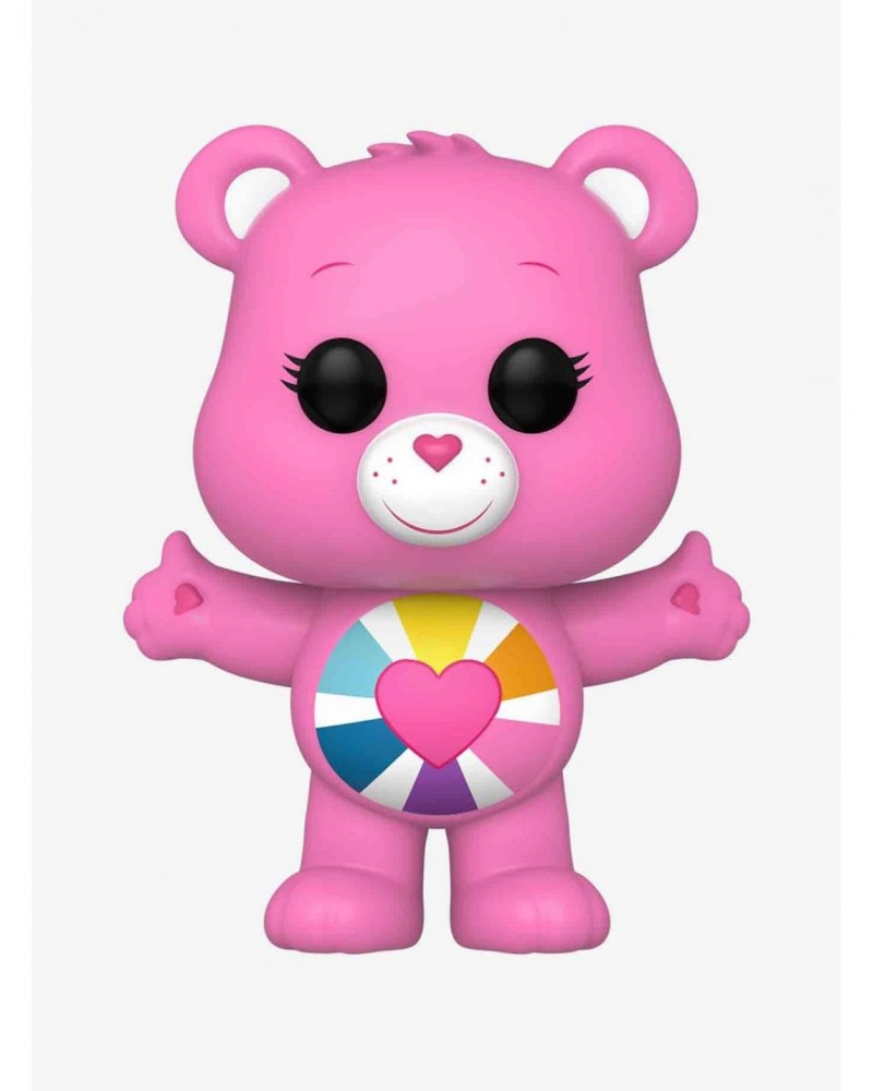 Funko Care Bears 40th Pop! Animation Hopeful Heart Bear Vinyl Figure $8.13 Figures