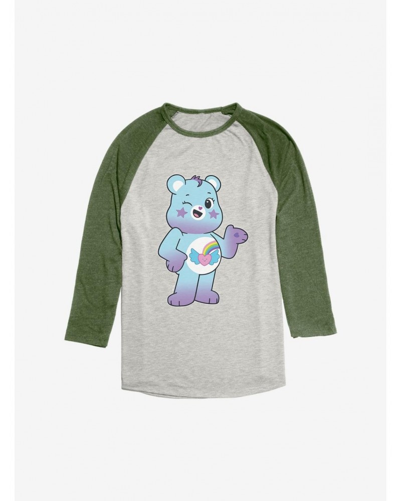 Care Bears Wink Dream Bright Bear Raglan $17.34 Raglans