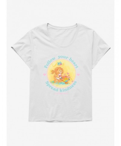 Care Bear Cousins Brave Heart Lion Follow Your Heart Girls T-Shirt Plus Size $18.84 T-Shirts