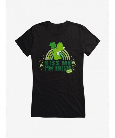 Care Bears Kiss Me I'm Irish Girls T-Shirt $15.69 T-Shirts