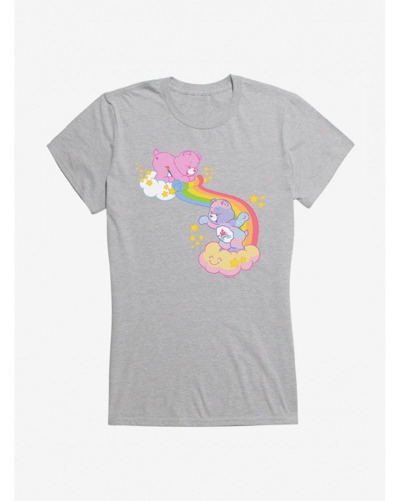 Care Bears In The Clouds Girls T-Shirt $15.94 T-Shirts