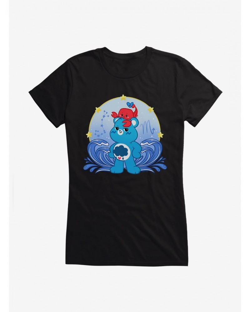 Care Bears Scorpio Bear Girls T-Shirt $15.19 T-Shirts