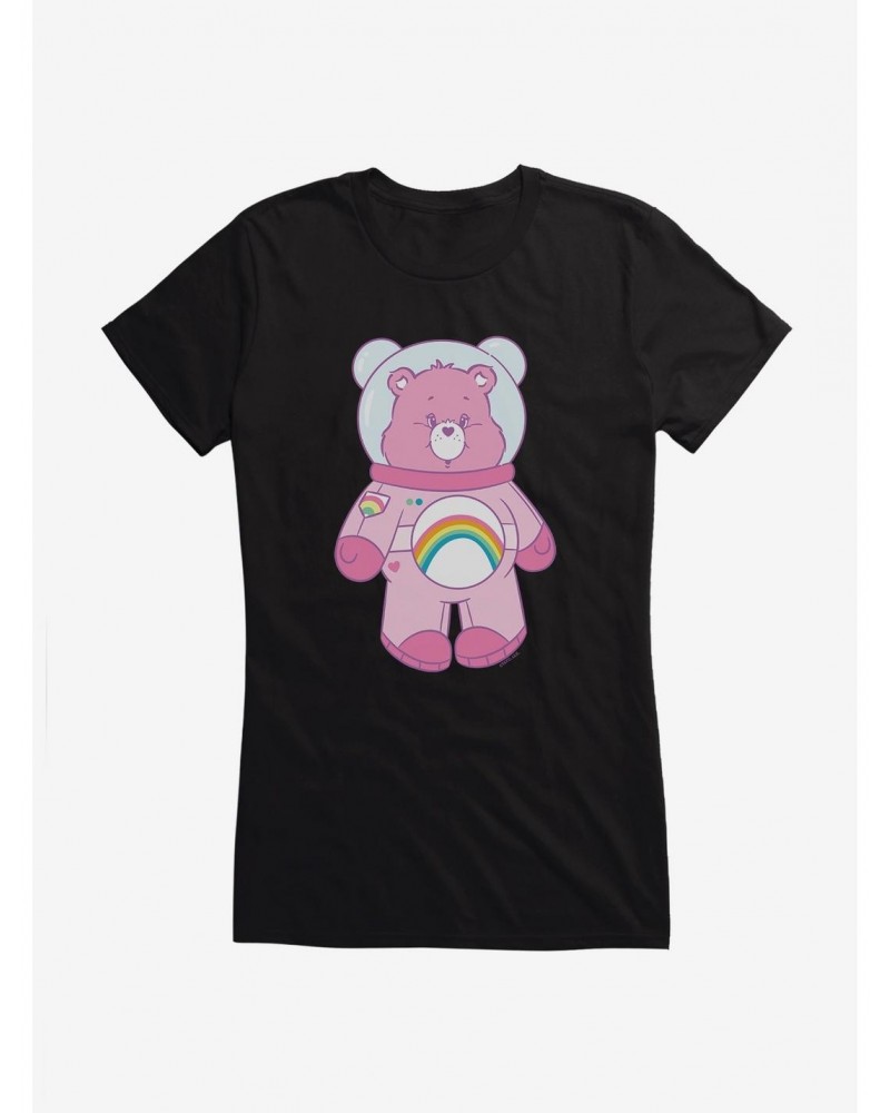 Care Bears Cheer Bear Space Suit Girls T-Shirt $15.69 T-Shirts