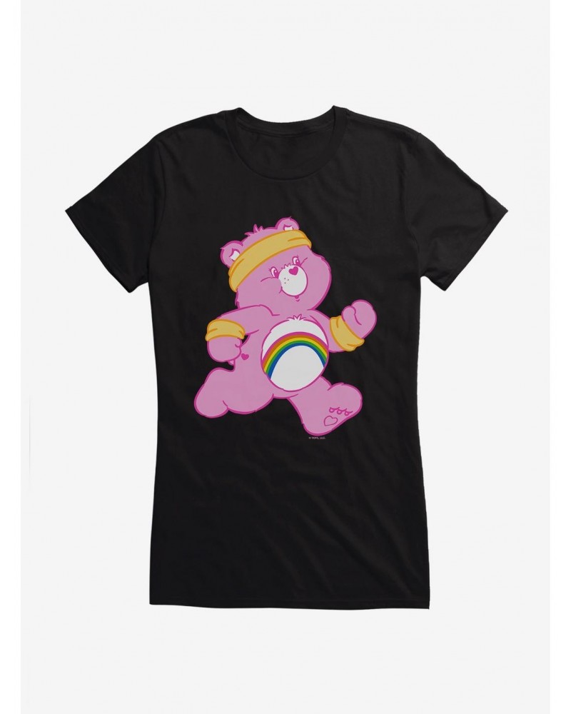 Care Bears Cheer Bear Exercise Girls T-Shirt $15.19 T-Shirts