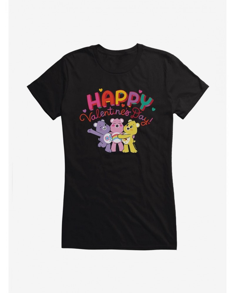 Care Bears Happy Valentine's Girls T-Shirt $14.94 T-Shirts