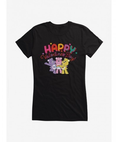 Care Bears Happy Valentine's Girls T-Shirt $14.94 T-Shirts